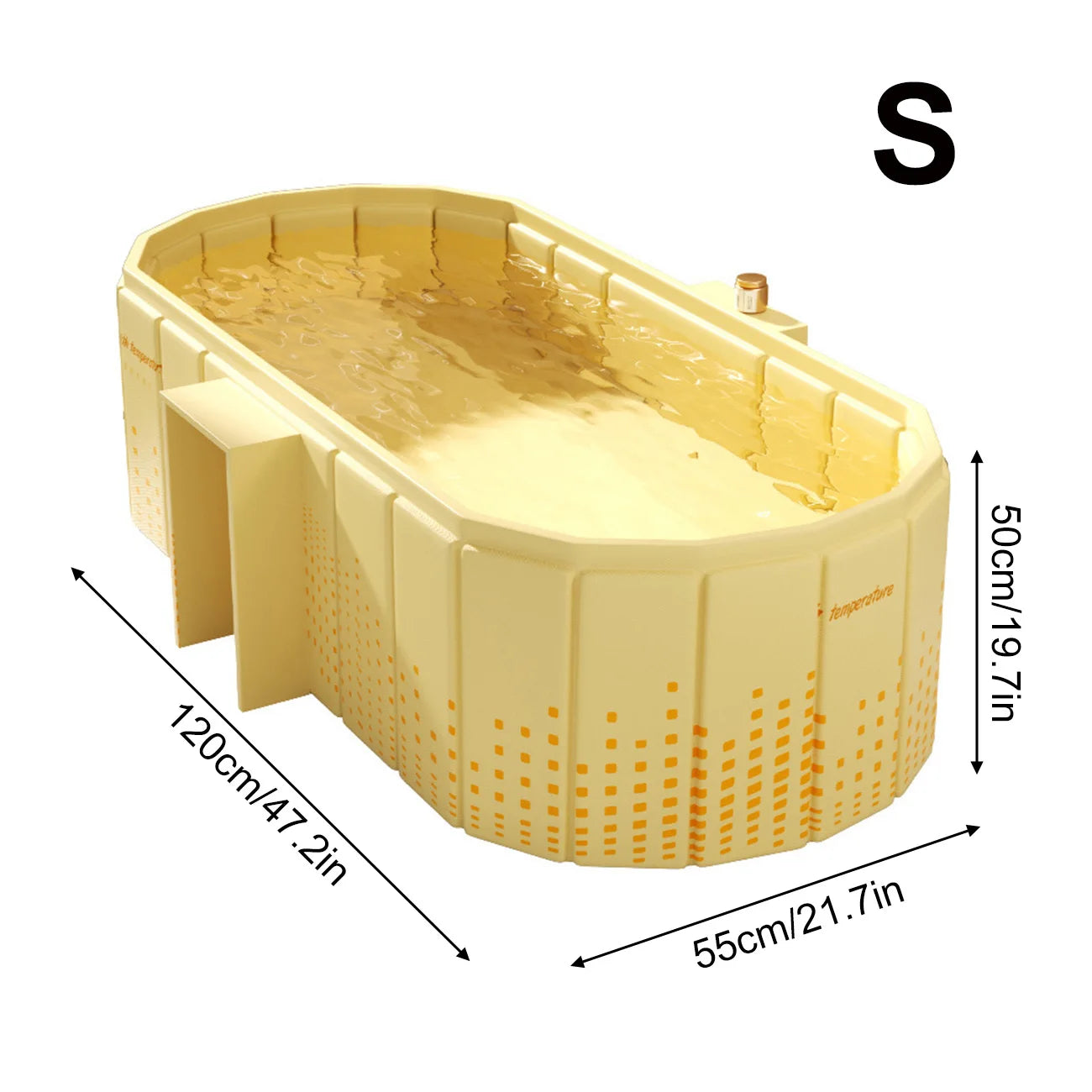 Moveforge Foldable Bathtub — Hot & Cold SPA Recovery Tub for Adults - MoveforgeMoveforge