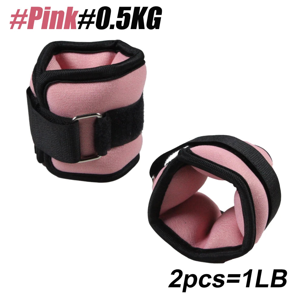 Moveforge Adjustable Ankle Weights – Leg & Arm Resistance Cuffs for Gym & Home Training
