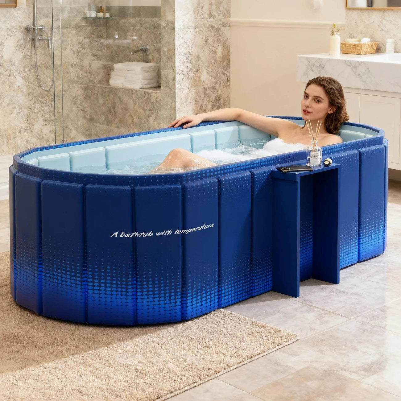 Moveforge Foldable Bathtub — Hot & Cold SPA Recovery Tub for Adults - MoveforgeMoveforge
