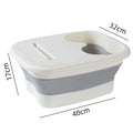 Moveforge Foldable Foot Bath Tub — Portable Hot & Cold Recovery Basin - MoveforgeMoveforge