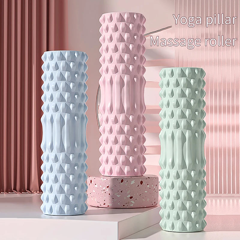 Foam Rollers for Muscle Massage - HIGH-Density Back Foam Roller for Back Pain Relief & Muscle Recovery in Legs & Arms - MoveforgeMoveforge