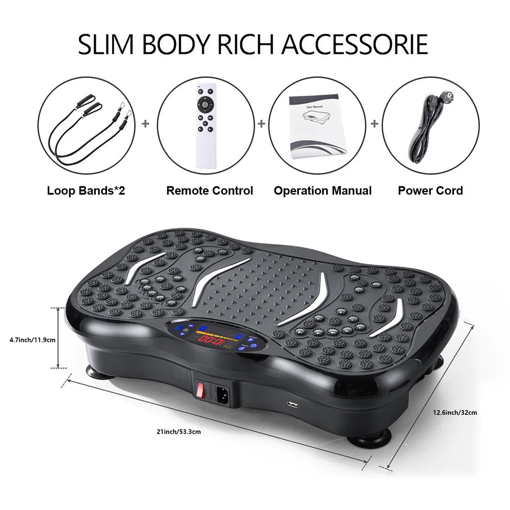 Moveforge Vibration Plate – Whole Body Workout Machine with Bluetooth & Rhythm Power