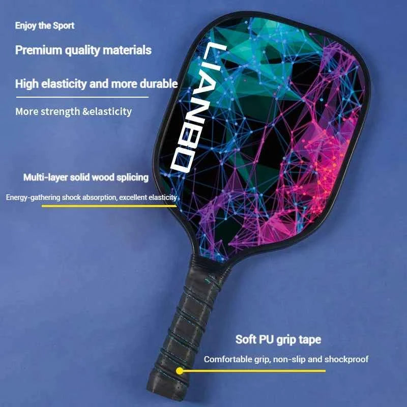 Moveforge Pickleball Rackets Set — 2 Paddles & 4 Balls