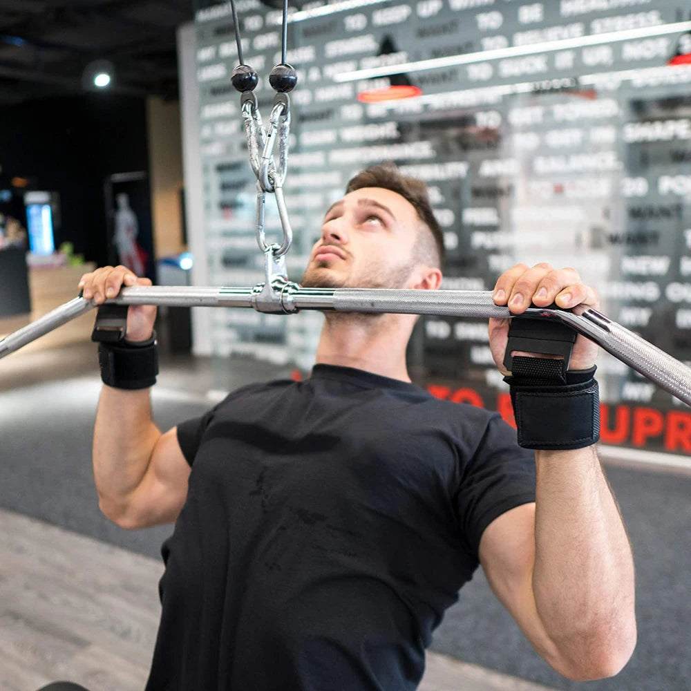 Moveforge Weight Lifting Hook Grips – Wrist Strap Pull-Up & Power Lifting Hand Hooks
