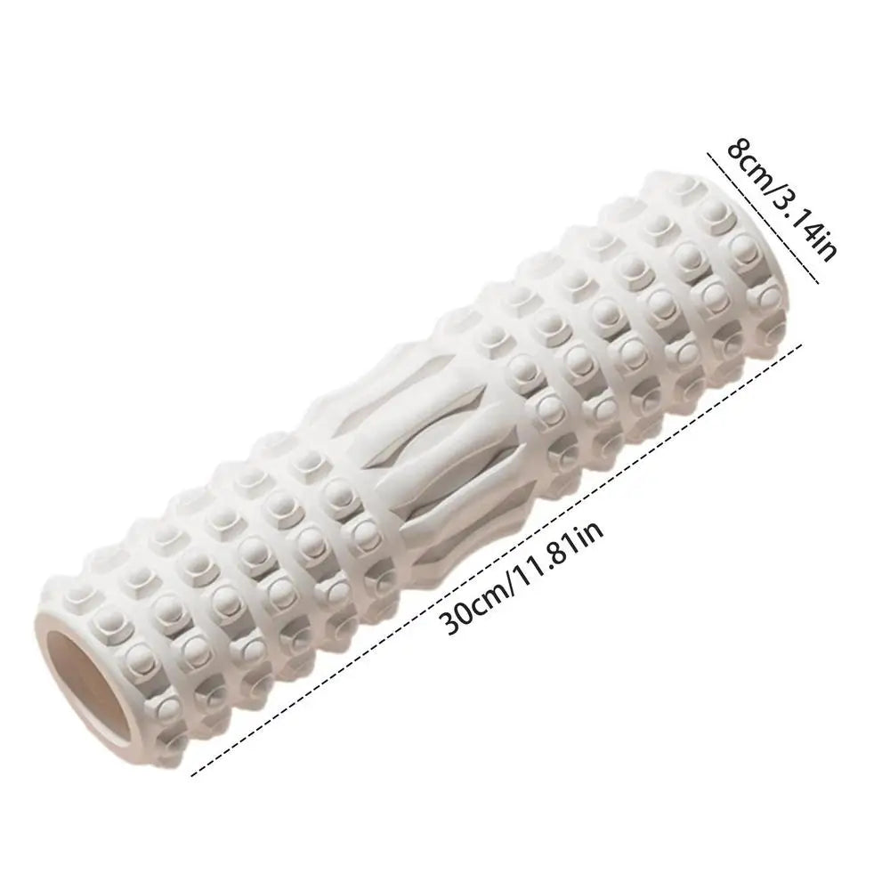 30cm Foam Roller For Fitness Yoga Exercise Back Muscle Massage Roller EVA Calf Shaping Roller Yoga Block Gym Fitness Training