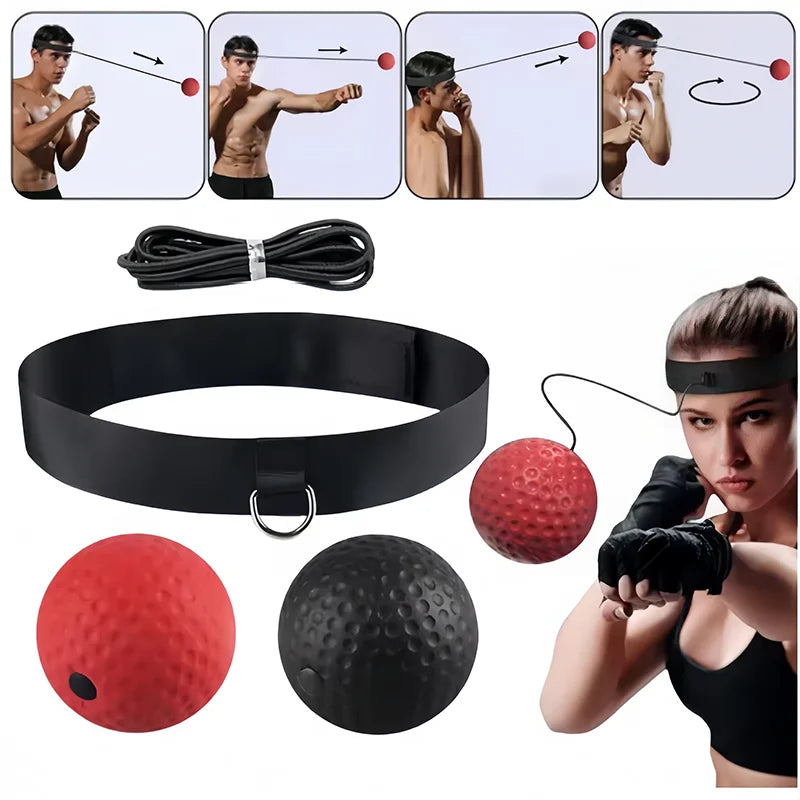 Moveforge Boxing Reflex Ball with Headband – Speed & Reaction Training for All Ages
