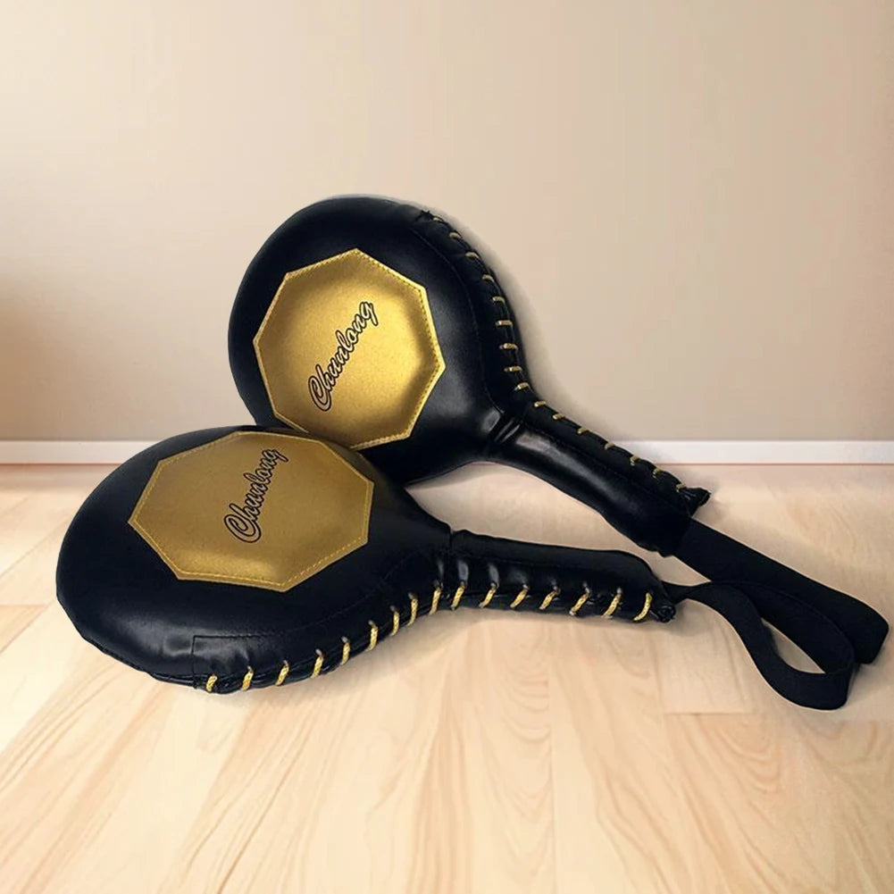 Moveforge MMA Boxing Paddles – Non-Slip Punching Target Pads with Elastic Strap