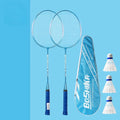 Moveforge Badminton Racket Set — Ferroalloy Frame with Bag & Shuttlecocks