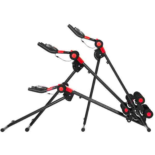 Arm and abdominal muscle strengthening exercise machine
